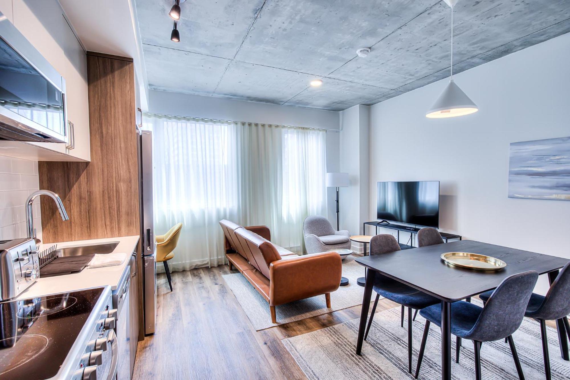 2br+gym For Vip Corporate & Students Downtown Mtl Appartement Montréal