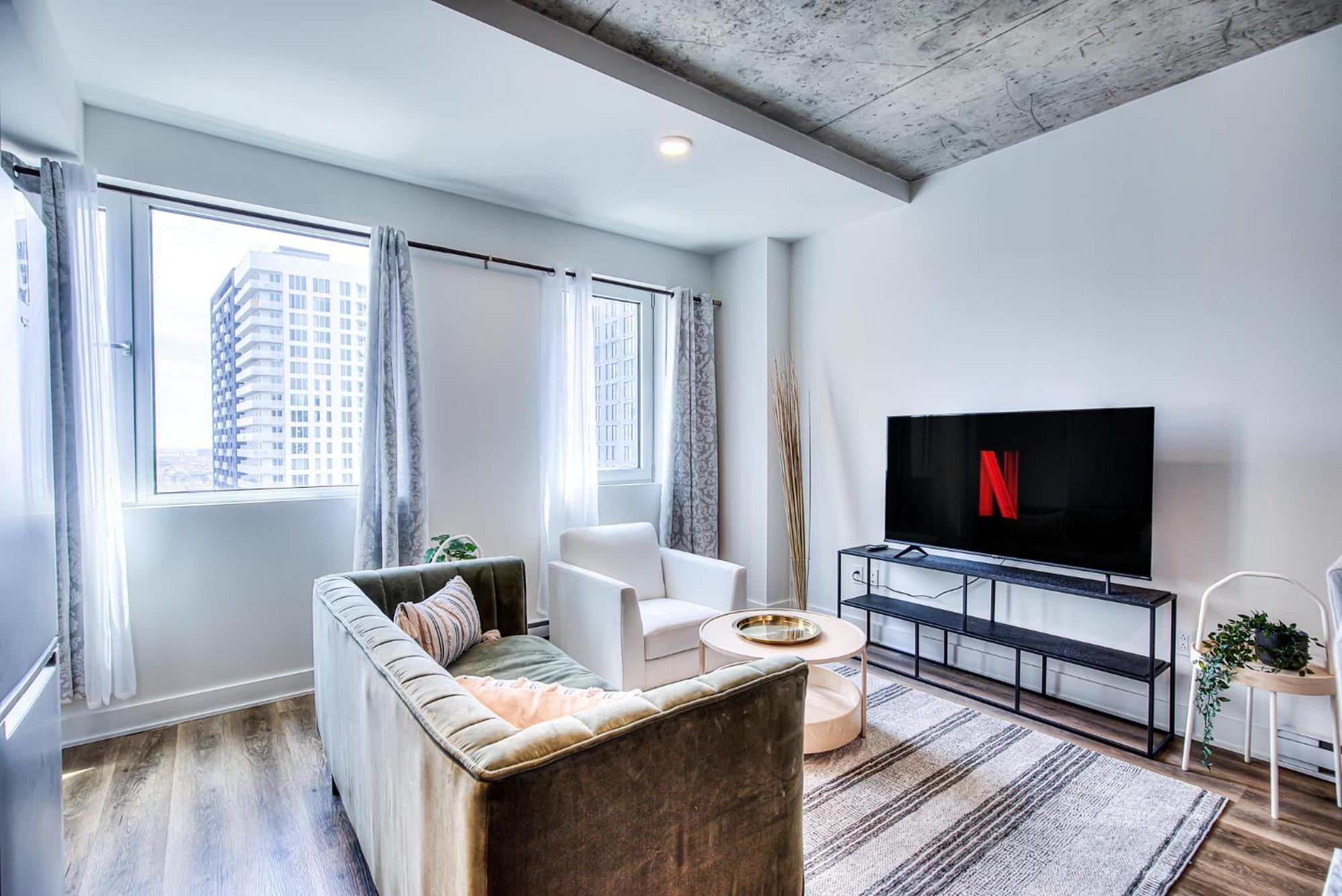 2br+gym For Vip Corporate & Students Downtown Mtl Appartement